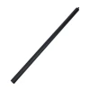 Ottawa/Halifax ceiling pole 100 cm in black, designed for secure ceiling-mounted bioethanol fireplace installation.
