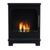 ScandiFlames Honolulu Black Freestanding Bioethanol Stove – modern, compact, and eco-friendly heating solution.