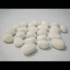 ScandiFlames Ceramics Pebbles White - 24 Pieces for bioethanol fireplaces, heat-resistant and decorative.