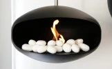 ScandiFlames Decorations Kit 3 – Elegant accessories for bioethanol fireplaces, designed for style and durability.