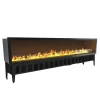 Incanto 2500 Water Vapour Fireplace by Magic Fire by Safretti – a sleek, built-in one-sided vapour fireplace with realistic flam