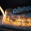 Glow Flame Fiber by ScandiFlames, a decorative accessory for bioethanol fireplaces, designed to enhance flame appearance and rea