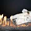 Glow Flame Fiber by ScandiFlames, a decorative accessory for bioethanol fireplaces, designed to enhance flame appearance and rea