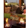 Muztag Malaga Patio Heater in sleek black finish, providing efficient outdoor heating.