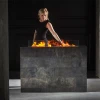 Incanto 2500 Water Vapour Fireplace by Magic Fire by Safretti – a sleek, built-in one-sided vapour fireplace with realistic flam