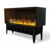 Incanto 1000 Water Vapour Fireplace by Magic Fire by Safretti – A luxurious built-in one-sided vapour fireplace with remote cont