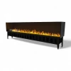 Incanto 2500 Water Vapour Fireplace by Magic Fire by Safretti – a sleek, built-in one-sided vapour fireplace with realistic flam