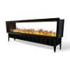 Incanto ST 2000 Two-sided Water Vapour Fireplace by Magic Fire by Safretti – a sleek built-in see-through vapour fireplace with 