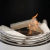 ScandiFlames Ceramics Birchwood 6 pcs. – Realistic birchwood-style ceramic logs for bioethanol fireplaces.
