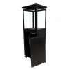 Murcia Stylish Patio Heater by Muztag – A sleek and modern outdoor gas heater with 7.3 kW heat output and manual control.