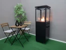Murcia Stylish Patio Heater by Muztag – A sleek and modern outdoor gas heater with 7.3 kW heat output and manual control.