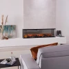 New Forest 1600 Electric Fireplace Insert by British Fires, a premium built-in multi-sided electric fireplace with remote and pa