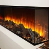 New Forest 1600 Electric Fireplace Insert by British Fires, a premium built-in multi-sided electric fireplace with remote and pa