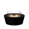 Otello - Black firepit by GlammFire, a stylish outdoor fire feature with a sleek black finish.