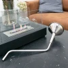 ScandiFlames Stainless Steel Funnel for Bioethanol Fireplaces – Durable and Safe Refuelling Accessory