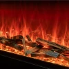 Astro 1200 by Planika Fires – a premium 3-sided built-in electric fireplace with a sleek black finish and remote control.