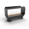 Cool Flame 1000 See-through Fireplace – a sleek, two-sided built-in vapour fireplace with Opti-myst flame effect and remote cont