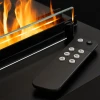 Cool Flame 2000 Insert – a sleek black vapour fireplace with Opti-myst technology and remote control for effortless operation.