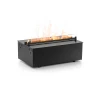 Cool Flame 500 Insert by Opti-myst – a modern black vapour fireplace with remote control, offering a realistic flame effect and