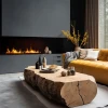 Cool Flame 1000 Insert – a sleek, black automatic vapour fireplace with a remote control and a 12-hour burn time.