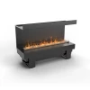 Cool Flame 1000 Three-sided Fireplace – A modern three-sided built-in vapour fireplace with Opti-myst technology and remote cont