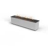 FLA4+ 1190 Automatic Bioethanol Burner in black with remote and app control functionality.