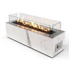 Planika Galaxy Daze / Laurent outdoor gas fireplace featuring a modern design with automatic control and high heat output.