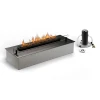 Neo 750 Automatic Bioethanol Burner – Sleek, modern design with remote control functionality for effortless operation.