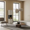 Planika Rock Daze / Laurent bioethanol fireplace – floor-standing, automatic control, 5L capacity, 9-hour burn time, and 3.2 kW 