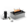 Senso Automatic Burner by Planika Fires - A sleek, remote-controlled bioethanol burner with a 38 cm length and 4.5-hour burn tim
