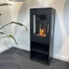Cheyenne Bioethanol Stove Fireplace by ScandiFlames, a modern and compact heating solution with a 1-litre capacity and 4.5-hour