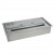 ScandiFlames Deluxe Bio Burner - 1.5L (W: 32 cm) in stainless steel, a sleek and efficient manual bioethanol burner.