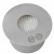 ScandiFlames Round 0.9L Bio Burner (Ø 15 cm) - Stainless steel manual bioethanol burner for custom fireplaces.