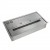 ScandiFlames Deluxe Bio Burner - 2.0L (W: 32 cm) in stainless steel with manual control, offering up to 8 hours of burn time.