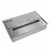ScandiFlames Deluxe Bio Burner - 2.5L in stainless steel with manual control, offering a clean and stylish heating solution.