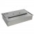 ScandiFlames Deluxe Bio Burner - 2.5L in stainless steel with manual control, offering a clean and stylish heating solution.