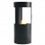 ScandiFlames Columbus Bioethanol Stove with 360-degree view in black, featuring a modern design and efficient heating.
