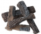 ScandiFlames Ceramics Wood 5 pcs. – Decorative ceramic wood logs for bioethanol fireplaces.