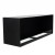Foco One 1400 Double bioethanol fireplace by FOCO Fires in black, built-in one-sided design, 140 cm length, 8L fuel capacity, ma