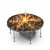 Galio Star Insert Automatic outdoor gas burner in stainless steel with remote and app control.