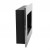 Murus 800 Brushed Steel Bioethanol Fireplace by ScandiFlames – a stylish wall-mounted fireplace with 3L capacity and 7-hour burn