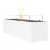 ScandiFlames Freestanding Bio Fireplace in white, a modern and sleek bioethanol fireplace with a 5-litre fuel capacity and 6.5 k