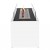 ScandiFlames Freestanding Bio Fireplace in white, a modern and sleek bioethanol fireplace with a 5-litre fuel capacity and 6.5 k