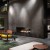 Forma 1200 Tunnel bioethanol fireplace – a black, built-in see-through model with remote control and automatic operation.