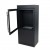 Jackson Bioethanol Stove by ScandiFlames in a sleek square design with black finish.