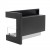 ScandiFlames Corner Fireplace 65 cm - Right, a modern built-in bioethanol fireplace with manual control and a 7.5-hour burn time