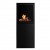 Scandi bioethanol stove in black with automatic control, 5-litre capacity, and 33-hour burn time, offering a stylish heating sol