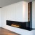 Forma 2300 Right Corner bioethanol fireplace – luxury built-in corner unit with app & remote control.