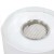 Kennington Round Tabletop Bioethanol Fireplace in White by ScandiFlames. Stylish and compact design with a 0.5L capacity and man