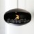 ScandiFlames Ceramics Pebbles Black - 24 Pieces - Heat-resistant decorative stones for bioethanol fireplaces.